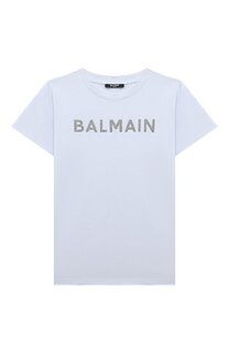 Хлопковая футболка Balmain
