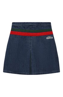 Джинсовая юбка Gucci