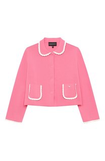 Хлопковый жакет Emporio Armani