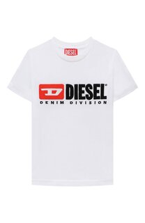 Хлопковая футболка Diesel