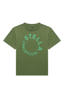 Хлопковая футболка Stella McCartney
