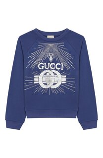 Хлопковый свитшот Gucci