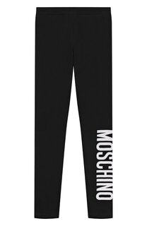 Хлопковые легинсы Moschino