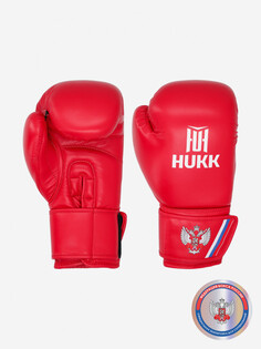 Перчатки боксерские Hukk, Красный