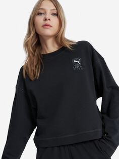 Свитшот женский PUMA Better Sportswear Crew, Черный