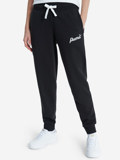 Брюки женские PUMA Ess+ Blossom Script, Черный