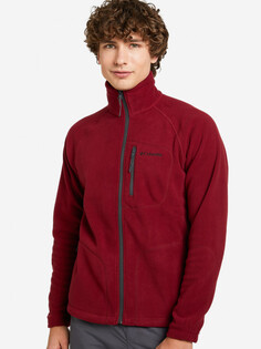 Толстовка мужской Columbia Fast Trek II Full Zip Fleece, Красный