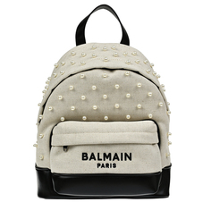 Рюкзак с декором бусинами Balmain