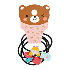 Набор резинок для волос с девочкой и мишкой Rena Chris детский