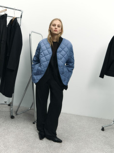 Куртка Марса стёганая с V-вырезом Gate31