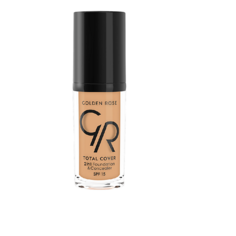 Тональное средство GOLDEN ROSE Крем тональный TOTAL COVER 2in1 Foundation