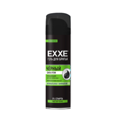 EXXE MEN Гель для бритья ЧЕРНЫЙ для всех типов кожи 200.0