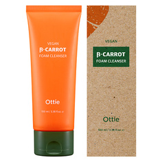 Пенка для снятия макияжа OTTIE Очищающая веган-пенка на основе органической моркови Ottie Vegan Beta-Carrot Foam Cleanser 100.0