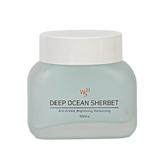 Крем для лица WSH WESELLHOPE Увлажняющий и охлаждающий крем-щербет с эффектом блеска кожи Deep Ocean Sherbet 50.0