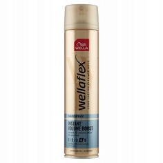 Лак для укладки волос WELLA Лак для волос Wellaflex МГНОВЕННЫЙ ОБЪЕМ экстрасильная фиксация 250.0