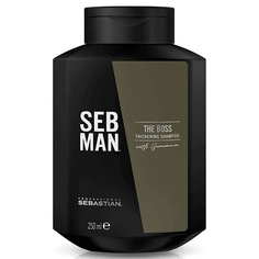 Шампунь для волос SEBASTIAN PROFESSIONAL Освежающий шампунь для увеличения объема SEBMAN THE BOSS 250.0