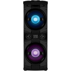 Портативная акустика Sven АС PS-1500 SV-022020 черная (500 Вт, Bluetooth, FM, USB, LED-дисплей, ~230В)