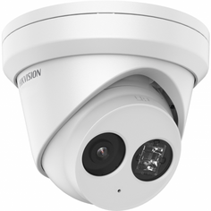 Видеокамера IP HIKVISION DS-2CD2383G2-IU(4mm) 8Мп уличная купольная с EXIR-подсветкой до 30м и технологией AcuSense; объектив 4мм