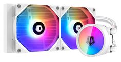 Система охлаждения жидкостная ID-Cooling ZOOMFLOW 240 XT SNOW LGA2066/2011/1200/115x/AM4 (Al+Cu, 2*120mm fan, 500-1500rpm, 68.2CFM, 13.8-30.5dBA, 4Pin