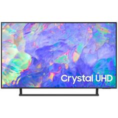 Телевизор Samsung UE43CU8500UXRU 43" Series 8 серый 4K Ultra HD 60Hz DVB-T2 DVB-C DVB-S2 USB WiFi Smart TV