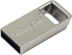 Накопитель USB 3.1 128GB Kingston Data Traveler Micro DTMC3/128GB серебристый