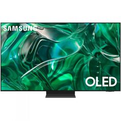 Телевизор Samsung QE77S95CAUXRU 77" Series 9 черный титан 4K Ultra HD 120Hz DVB-T2 DVB-C DVB-S2 USB WiFi Smart TV (RUS)