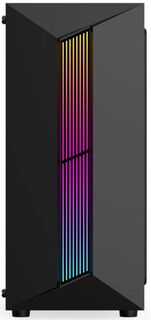 Корпус ATX ALSEYE H1 черный, без БП, окно, 2*USB, USB3.0, audio