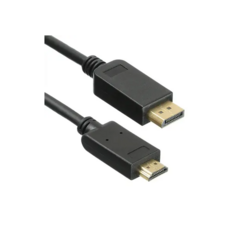 Кабель интерфейсный DisplayPort-HDMI GoPower 00-00027493 1.8M BLACK