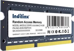 Модуль памяти SODIMM DDR3 4GB Indilinx IND-ID3N16SP04X PC3-12800 1600MHz CL11 1.5V
