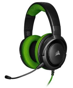 Гарнитура Corsair HS35 CA-9011197-EU игровая STEREO Headset, green