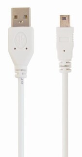 Кабель Cablexpert CC-USB2-AM5P-3-N USB 2.0 AM/MiniUSB, медь, экран, Pro, 0.9м серый, пакет