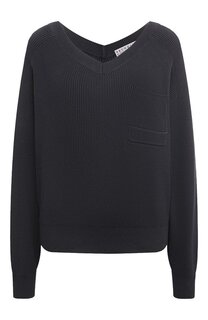 Хлопковый пуловер Brunello Cucinelli