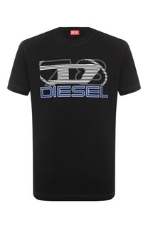 Хлопковая футболка Diesel