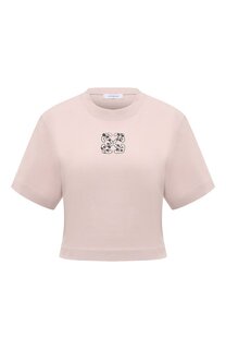 Хлопковая футболка Off-White