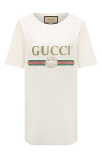 Хлопковая футболка Gucci