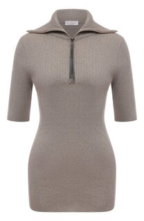 Пуловер из кашемира и шелка Brunello Cucinelli