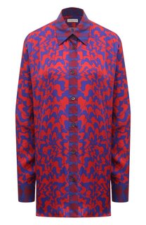 Блузка из вискозы и хлопка Dries Van Noten