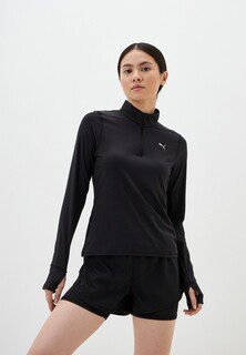 Лонгслив спортивный PUMA RUN FAVORITE 1/4 ZIP W PUMA Black