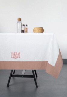 Скатерть Bellehome Scandi birds с вышивкой 140х170