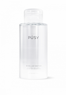Мицеллярная вода Pusy очищающая, увлажняющая для снятия стойкого макияжа с пантенолом для чувствительной и проблемной кожи, 290 мл