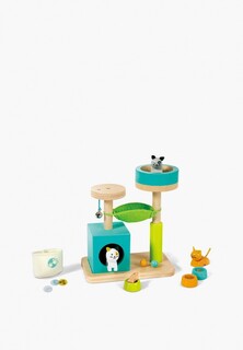 Набор игровой Hape с котятами, серия: комната питомцев