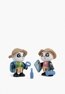 Набор игровой Hape Дружная семья панд Сэм и Пэм