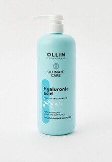 Шампунь Ollin для увлажнения волос с гиалуроновой кислотой