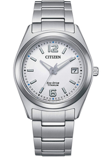 Японские наручные женские часы Citizen FE6151-82A. Коллекция Super Titanium