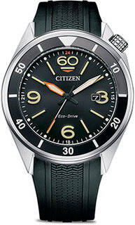 Японские наручные мужские часы Citizen AW1710-12E. Коллекция Eco-Drive