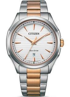 Японские наручные мужские часы Citizen AW1756-89A. Коллекция Eco-Drive