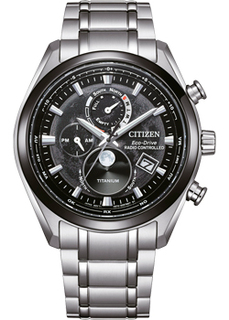 Японские наручные мужские часы Citizen BY1018-80E. Коллекция Radio-Controlled