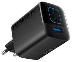 Anker Сетевое зарядное устройство 336 2xUSB-C+USB-A, GaN, 67 Вт, черный