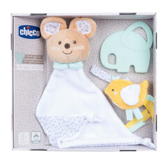 Подвесные игрушки Подвесная игрушка Chicco набор подарочный На рождение малыша
