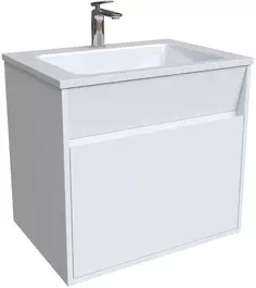 Тумба с раковиной белый матовый 62,5 см IDDIS Esper ESP60W0i95K